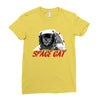 space cat's Ladies Fitted T-Shirt