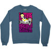 the beateggs !!! purple Crewneck Sweatshirt