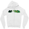 tortoise caught Zipper Hoodie