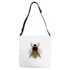 realistic bee Adjustable Strap Totes