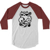 badass cat 3/4 Sleeve Shirt