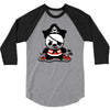 pirate panda 3/4 Sleeve Shirt
