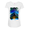 Under The Stars Maternity Scoop Neck T-shirt