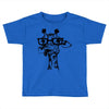 nerd giraffe Toddler T-shirt
