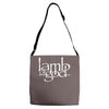 lamb of god Adjustable Strap Totes