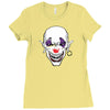 evil clown Ladies Fitted T-Shirt