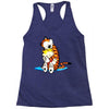 calvin hobbes Racerback Tank