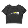 by a nose Crop Top