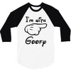 i'm with goofy t shirt mickey mouse t shirt disney shirt walt disney t 3/4 Sleeve Shirt