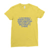 i love being a senior citizen Ladies Fitted T-Shirt