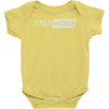 stay woke now Baby Onesie