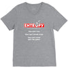 entropy V-Neck Tee