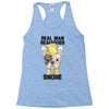snoring gentleman Racerback Tank