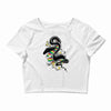 many colors  snake Crop Top