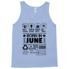 Born In June Tank Top
