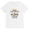 Smart Good Looking Math Teacher Doesnt Get Better Than This V-Neck Tee