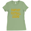 fantasy football legend sunday night football sports league tee shirt Ladies Fitted T-Shirt