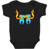 high tooths with joint Baby Bodysuit