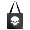 resistance inspired skull Tote Bags