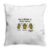 become a ninja turtle Throw Pillow