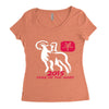 2015 year of the goat mandarin chinese Women's Triblend Scoop T-shirt