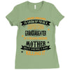 Super Cool Granddaughter Of A Freaking Awesome Mother Ladies Fitted T-Shirt