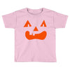 fun face pumpkin Toddler T-shirt