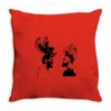 khabib vs mcgregor Throw Pillow