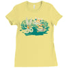 rock, paper, scissor hold Ladies Fitted T-Shirt