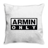 armin only logo Throw Pillow