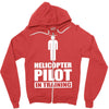 helicopter pilot in training Zipper Hoodie