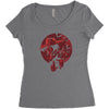devil night Women's Triblend Scoop T-shirt