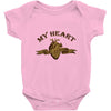 My Heart (a230) Baby Onesie