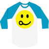 skydiving face 3/4 Sleeve Shirt
