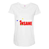 new i'm not insane Maternity Scoop Neck T-shirt