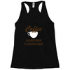 coffee required Racerback Tank