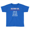 December Girl Toddler T-shirt