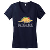 taco mexican tacosaurus Women's V-Neck T-Shirt