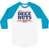 vote deez nuts 3/4 Sleeve Shirt