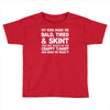 my kids made me bald tired funny Toddler T-shirt