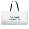 I've Created A Monster Infant Monster Weekender Totes