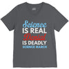 science is real V-Neck Tee