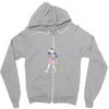 hawkins waffles Zipper Hoodie
