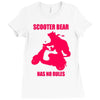 bear has no rules Ladies Fitted T-Shirt