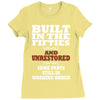 funny  built in the 50&rsquo;s, ideal gift or christmas present. Ladies Fitted T-Shirt