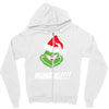 humbug grinch christmas Zipper Hoodie