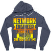 network engineer i connect the Zipper Hoodie