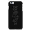 Romeo (Romeo &amp; Juliet Couples Design) iPhone 6/6s Plus Case