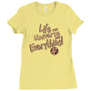 the answer to the question Ladies Fitted T-Shirt