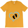 Baby Boy with Heart Any Name Customized T-Shirt